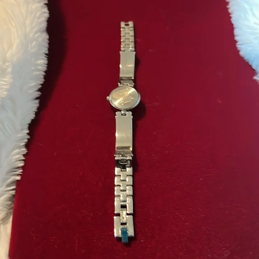Vintage Mother of Pearl Silver Gruen Watch